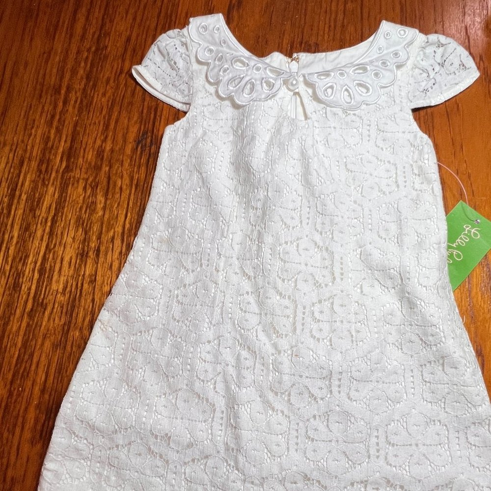 Lilly Pulitzer size 2 NWT resort white mini Nicci dress